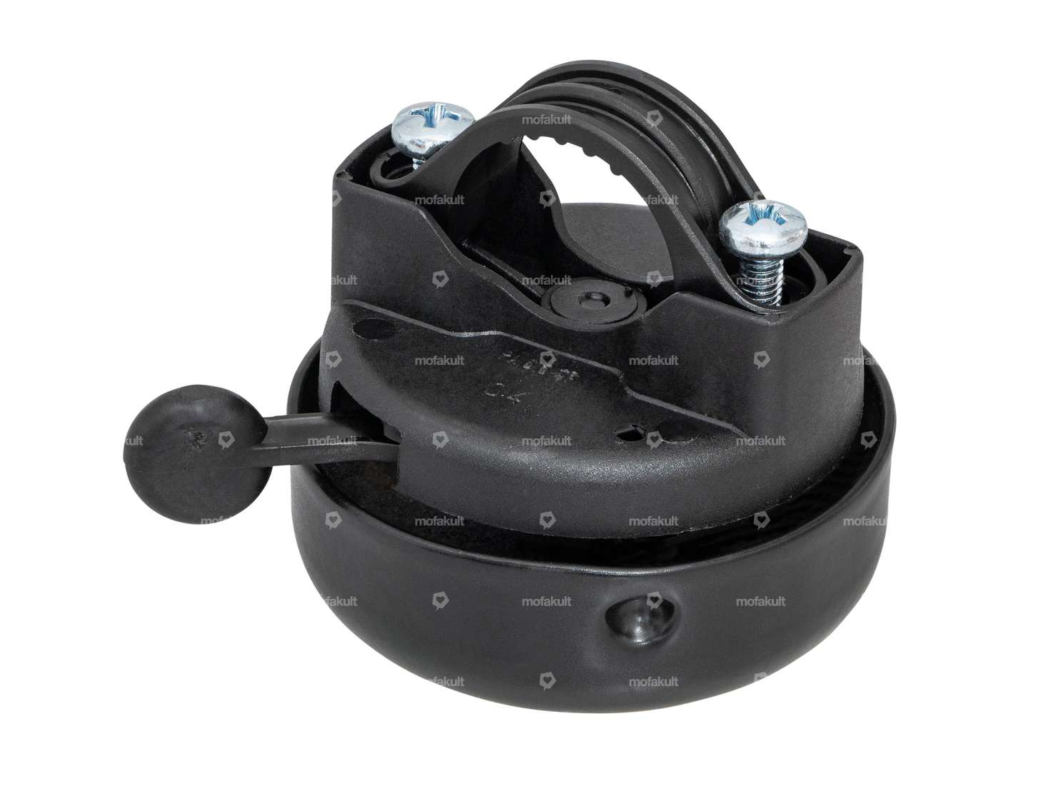 Adesivo 3D in gel Bell "Puch" nero Carousel Image 2