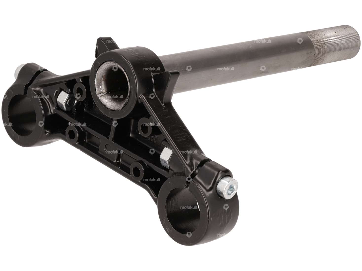 EBR lower triple clamp for Staco / hydraulic (Ø 28 mm bars) black Carousel Image 3