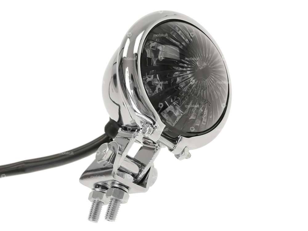 66HEROES Feu arrière "Minnesota" lentille teintée chrome Carousel Image 4