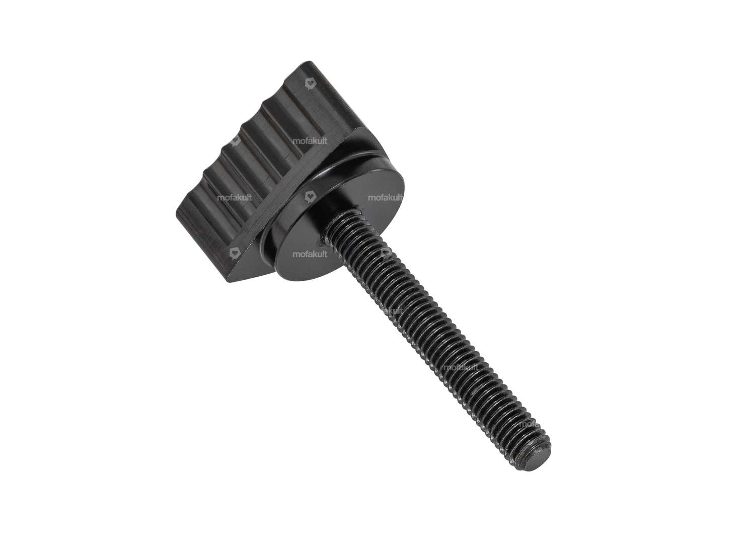 66HEROES Vis de protection latérale CNC 35 mm Alu noir (matériau plein) Carousel Image 2