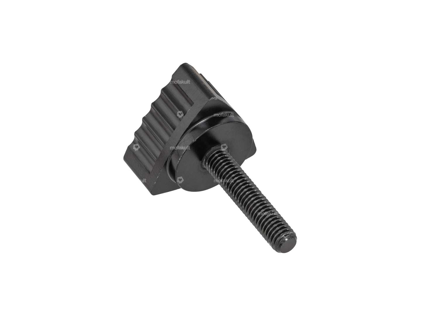 66HEROES vite di protezione laterale CNC 25 mm alluminio nero (materiale solido) Carousel Image 2