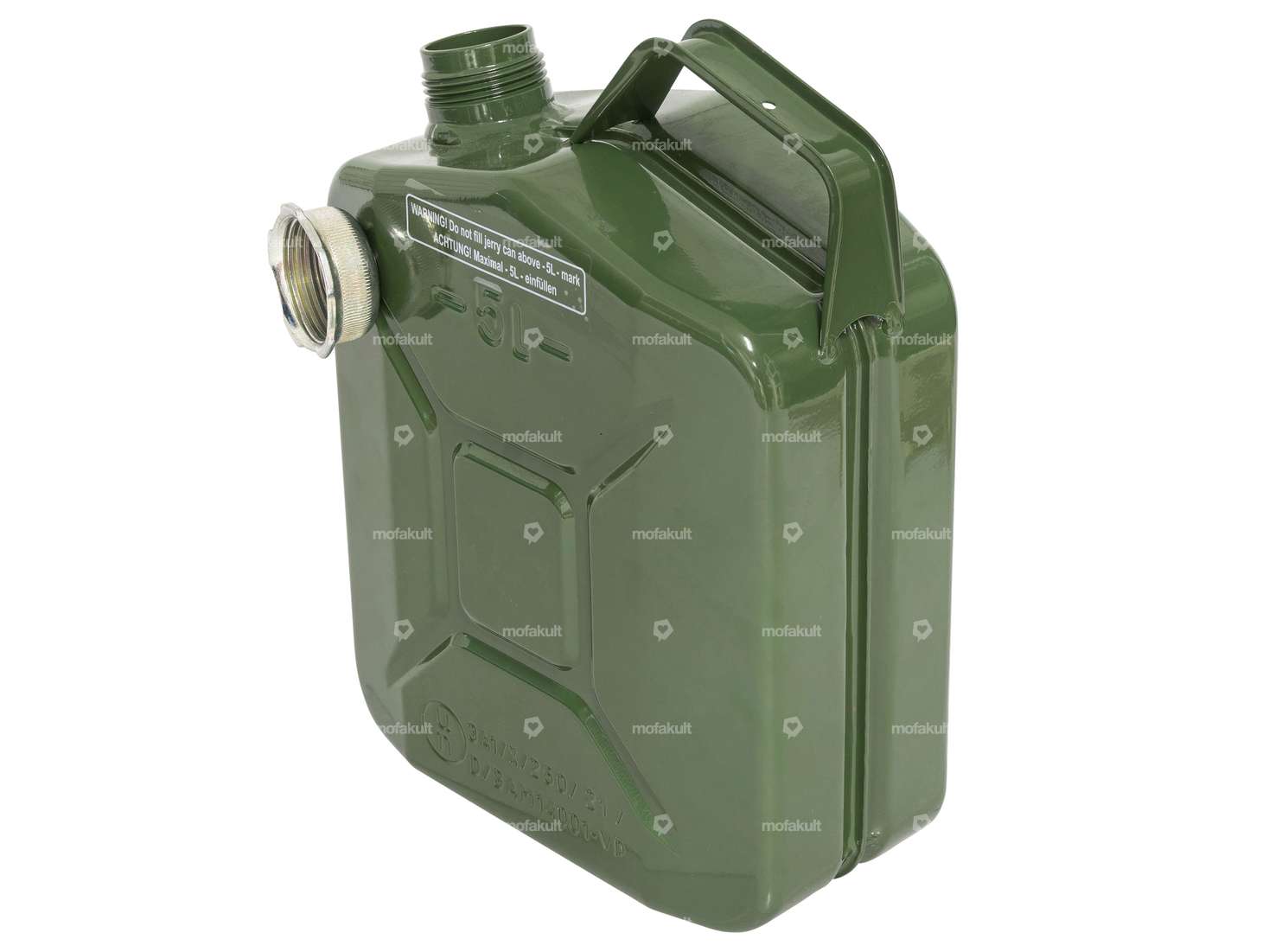 Bidon d'essence 5 L tôle Carousel Image 2