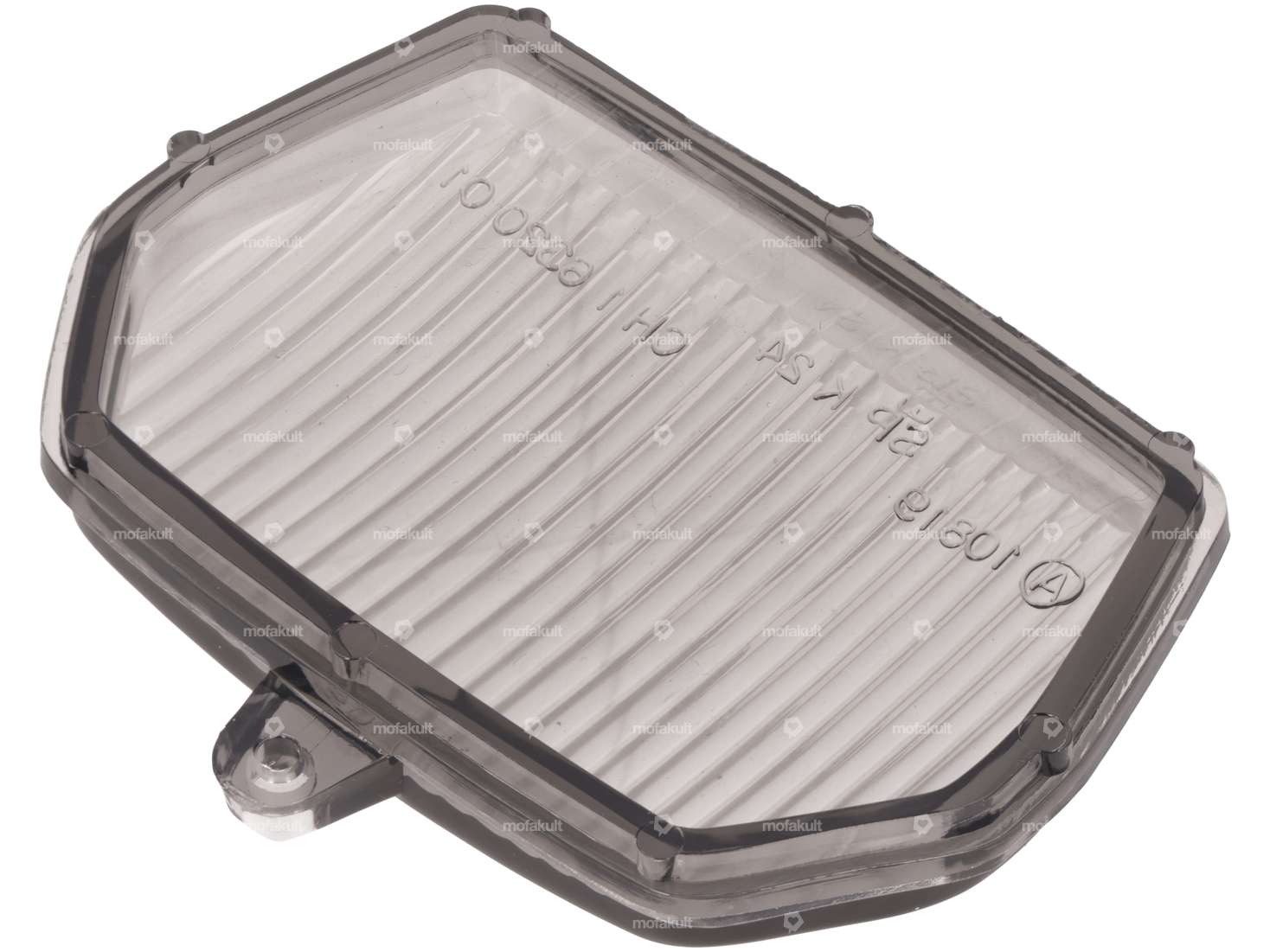 GPO Glas Scheinwerfer grau eckig Carousel Image 2