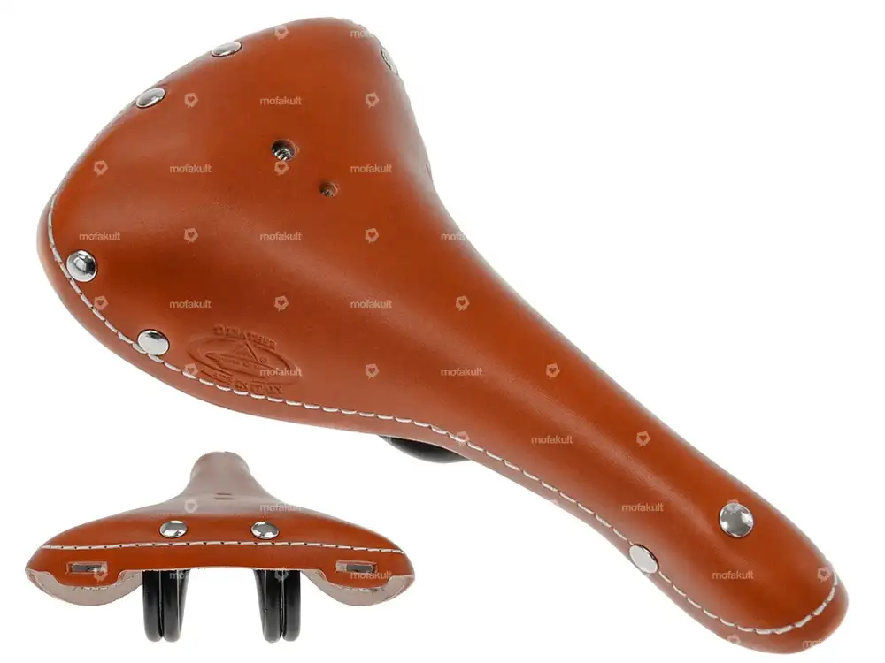 SELLE SOLO CUIR VINTAGE "WHITE DIAMONDS" - | Harley davidson