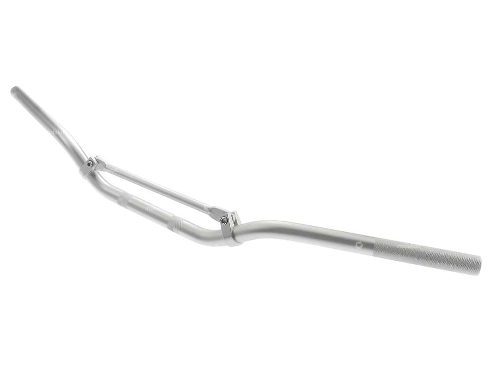 Racing handlebar fork plate 8 cm / wide aluminum silver Carousel Image 2