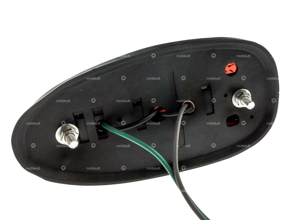 Luce posteriore "Hella" grande luce freno bianca Carousel Image 3