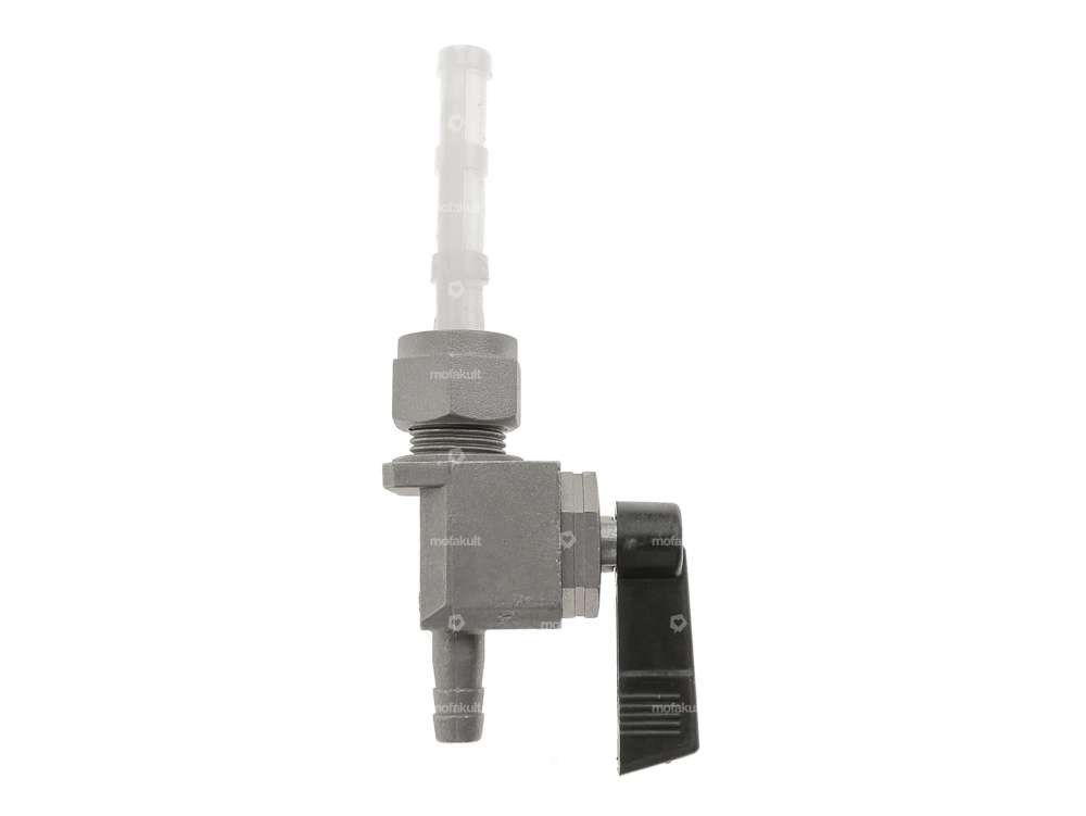 OMG rubinetto benzina verticale M12x1 (con dado per raccordo) fondo in uscita corto Carousel Image 2