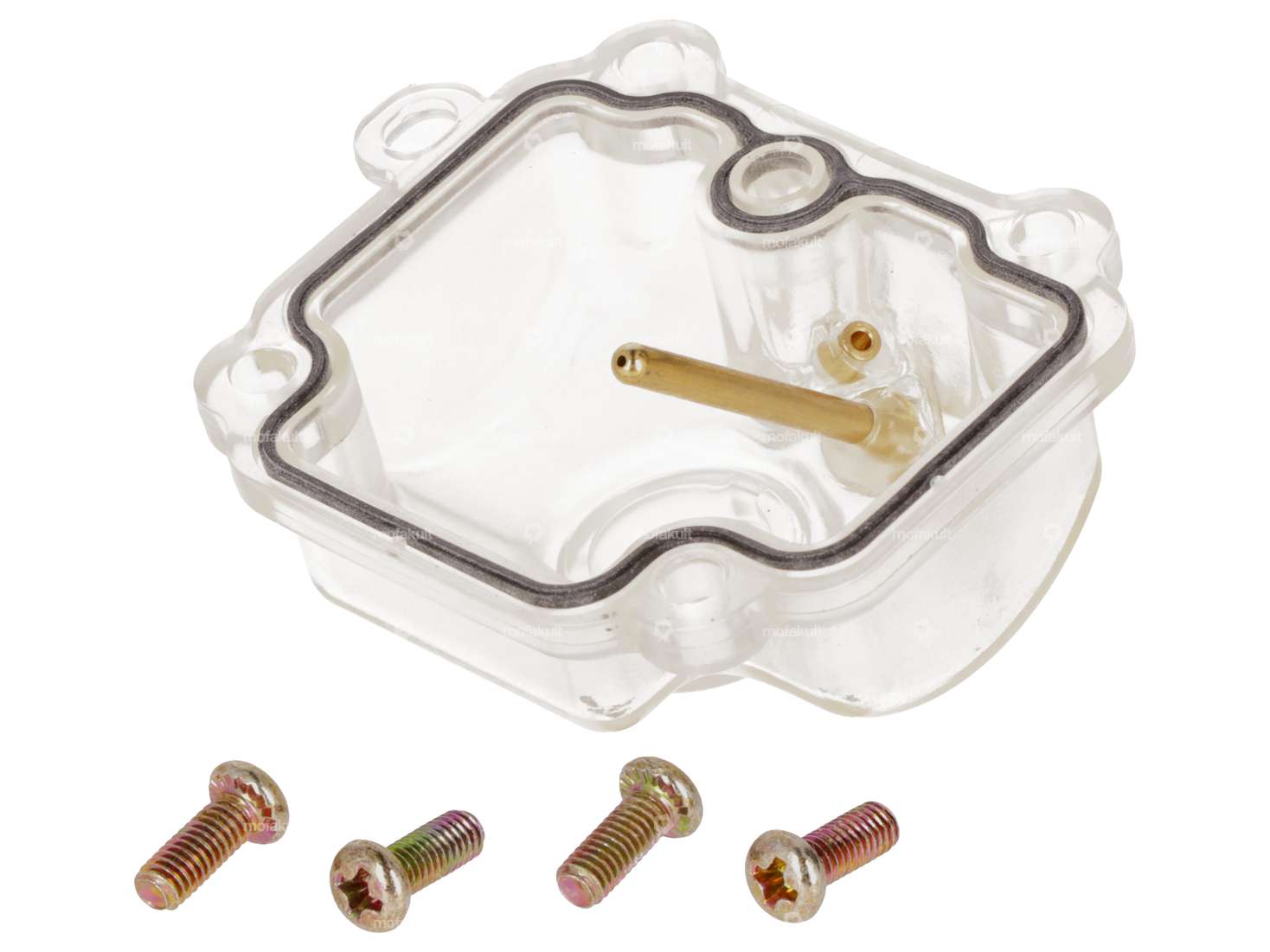 Polini float chamber CP carburetor transparent Carousel Image 1
