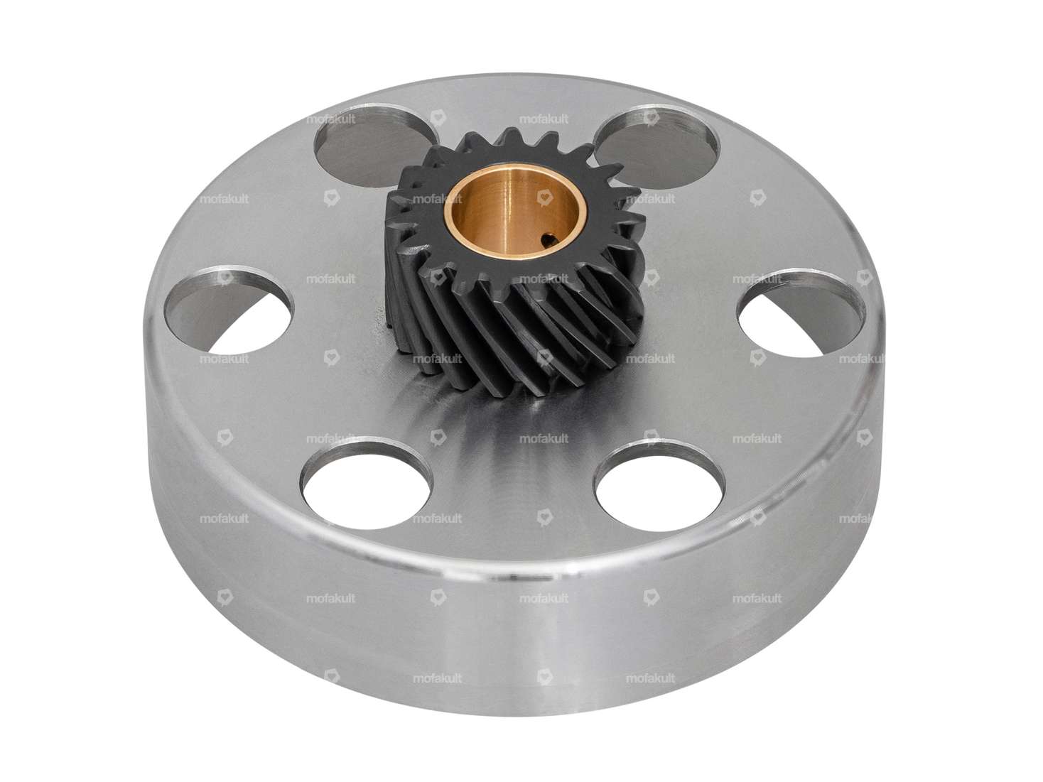 Cestello frizione MBR Racing KTM SX50 19 denti diagonale corta | Puch E50 Carousel Image 1