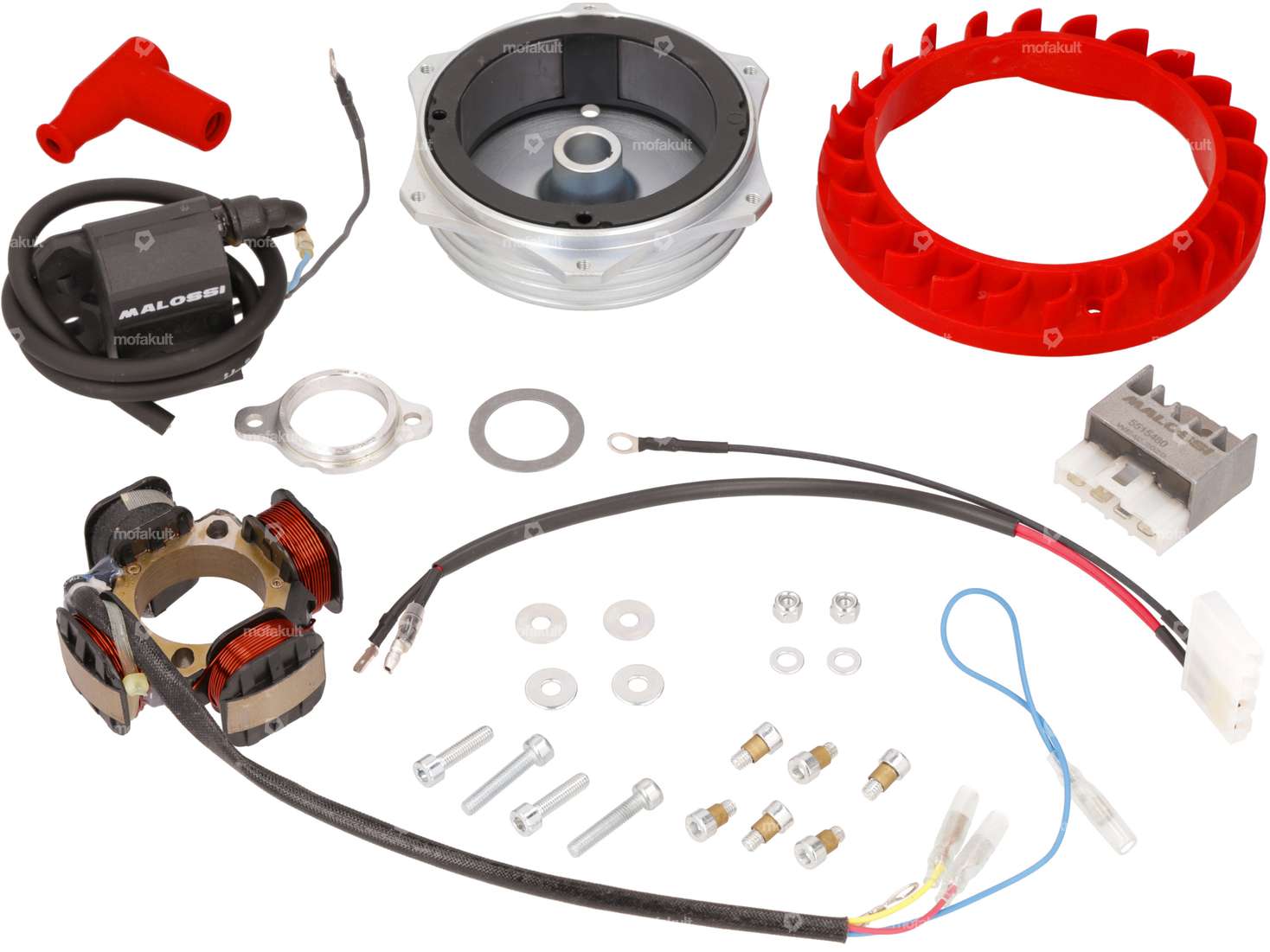 Accensione Malossi racing 12V | Piaggio Ciao, SI, Bravo, Boxer Carousel Image 1