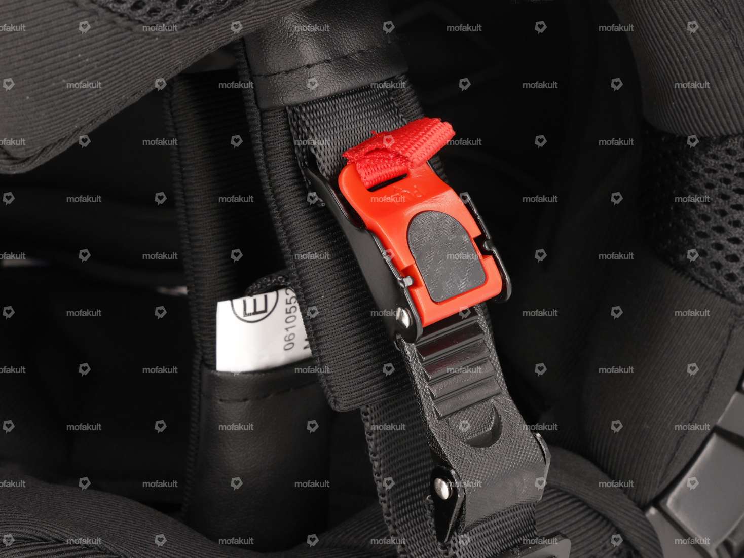 Casque de cross IXS noir mat (XL) Carousel Image 5