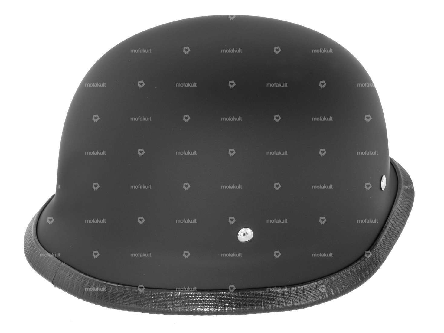 Elmetto "Militare" nero opaco Carousel Image 2