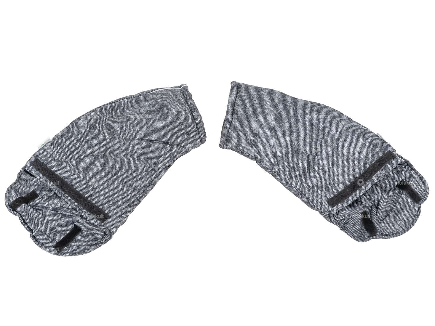 protezione per le mani wobs foderato lungo grigio Carousel Image 1