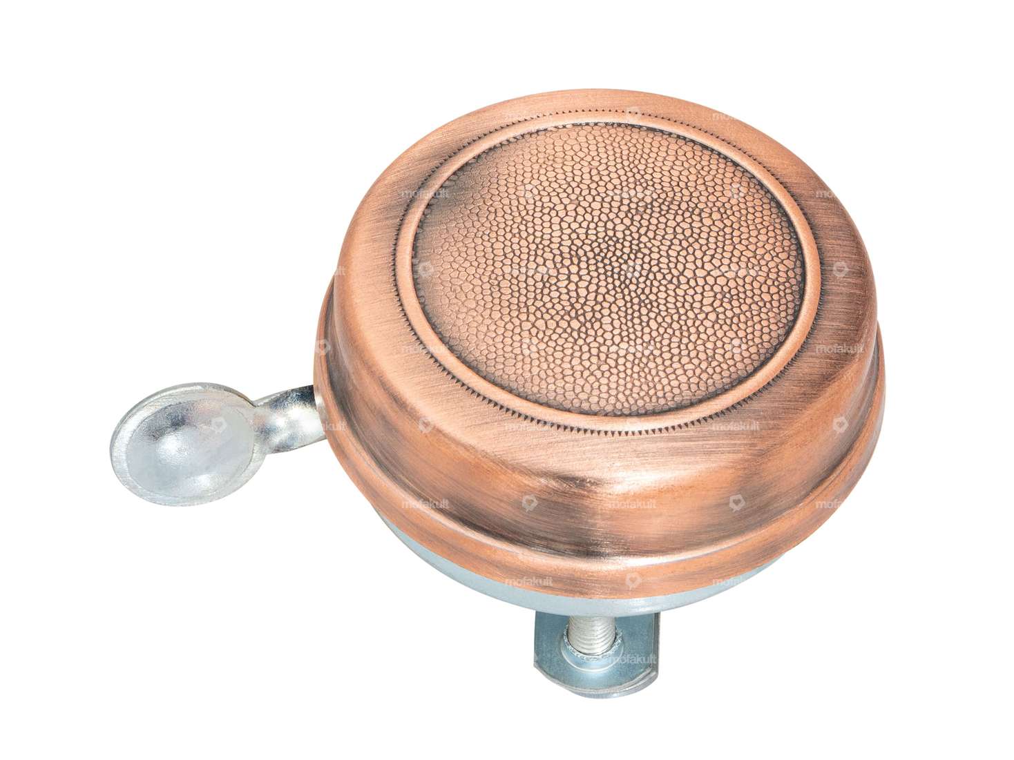 Campana di rame dall'aspetto usato Carousel Image 1