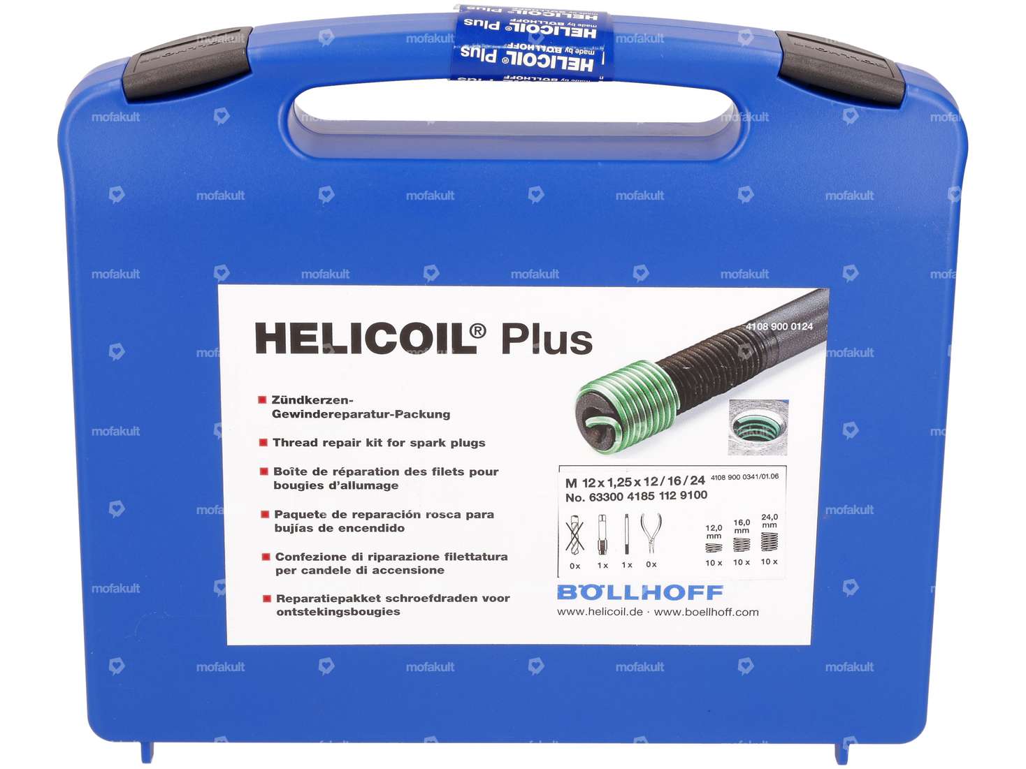HeliCoil Gewinde-Reparatur-Set M12x1.25 (Feingewinde) Carousel Image 1
