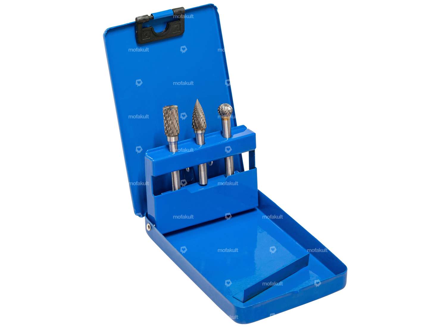 Set di frese in metallo duro BGS da 3 pezzi (supporto 6 mm) Carousel Image 1