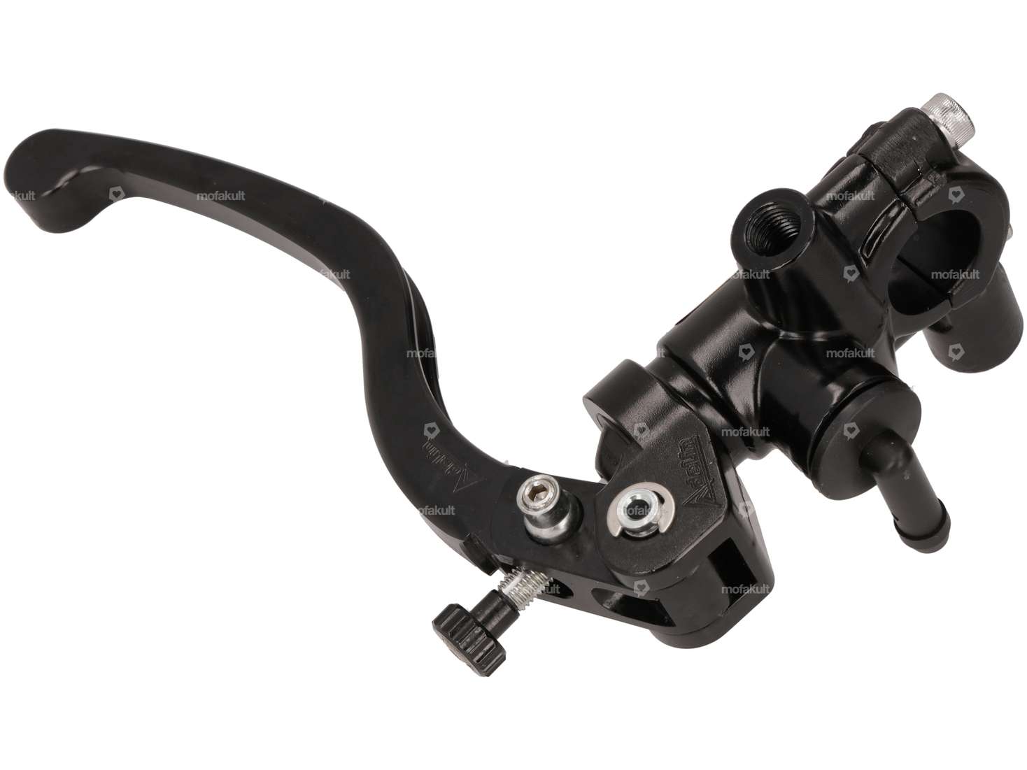 Leva del freno regolabile a sinistra (pistone del freno 14x18 mm) con serbatoio dell'olio esterno Carousel Image 3