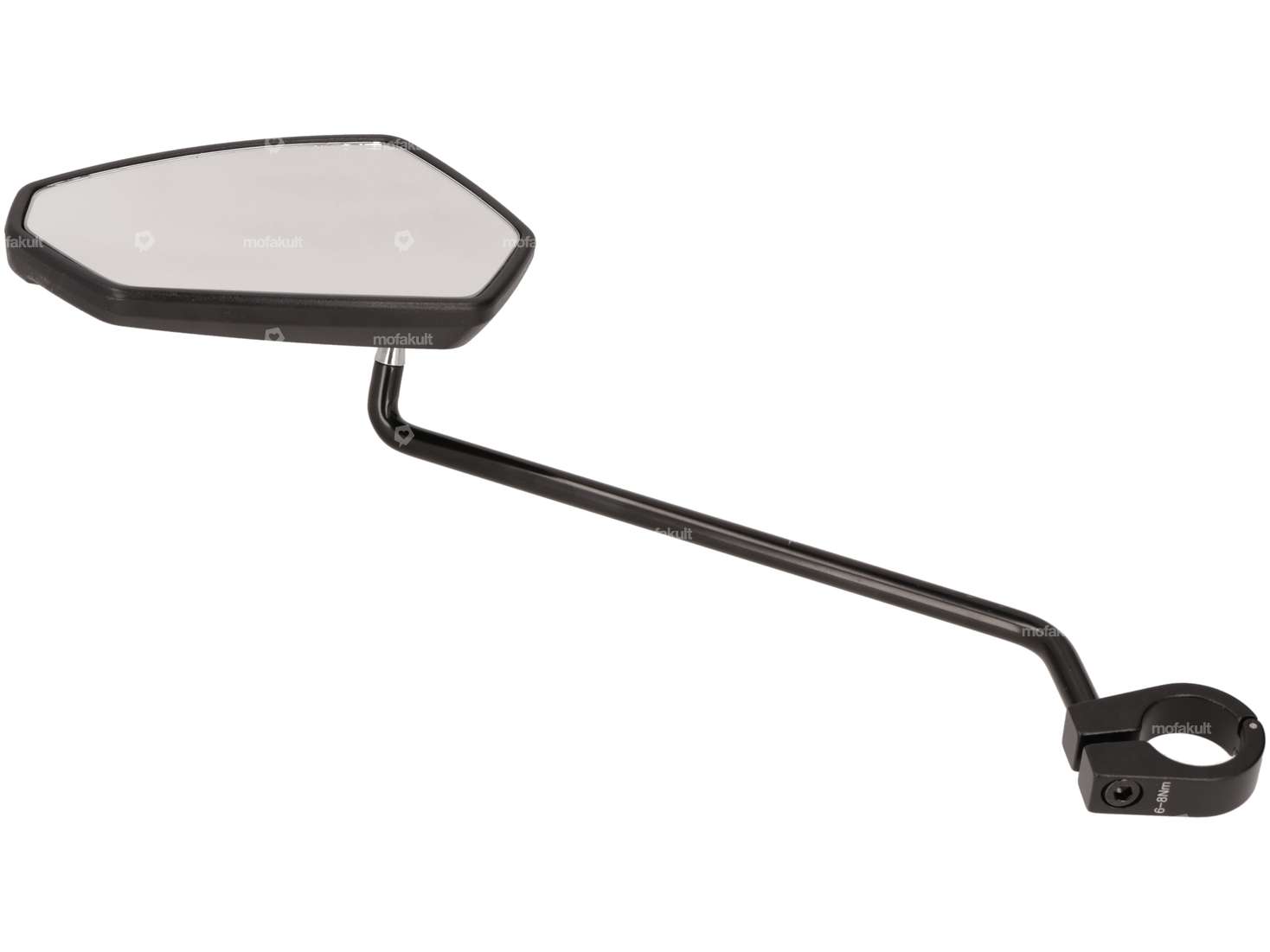 ergotec Spiegel M-77L eckig 12 cm links schwarz Carousel Image 2