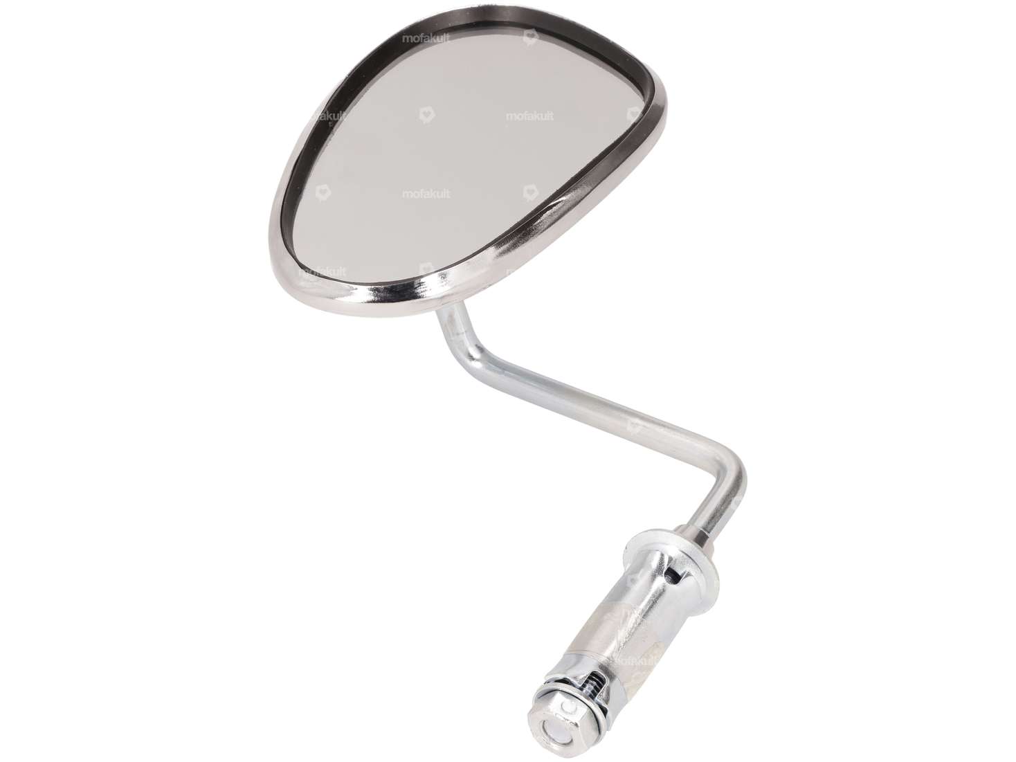 Bumm mirror oval right plug-in version chrome | Hercules Carousel Image 2