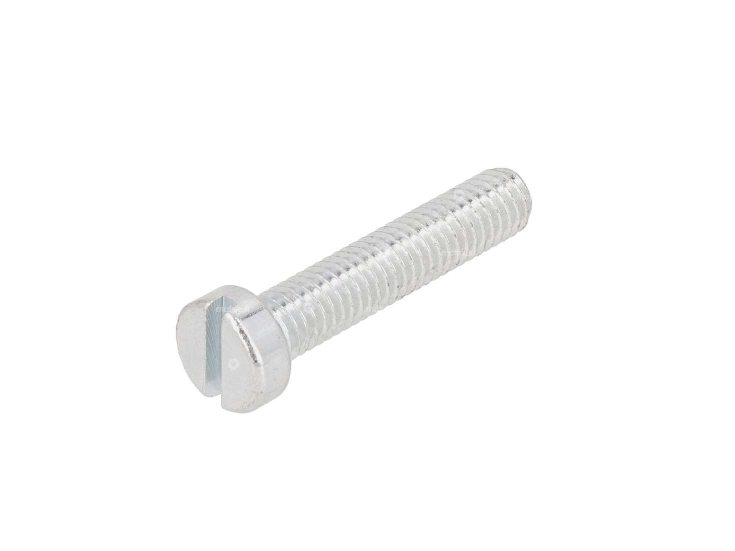 Vis M6x30 tête cylindrique fendue zinguée Carousel Image 1
