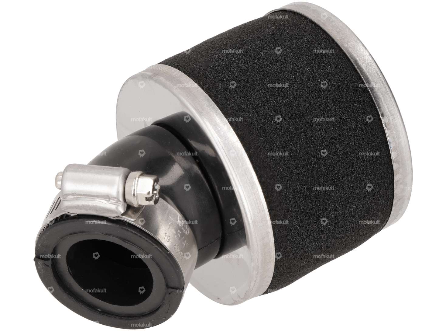 Filtre à air de course à 45° en mousse Ø 27 / 34 mm Carousel Image 1