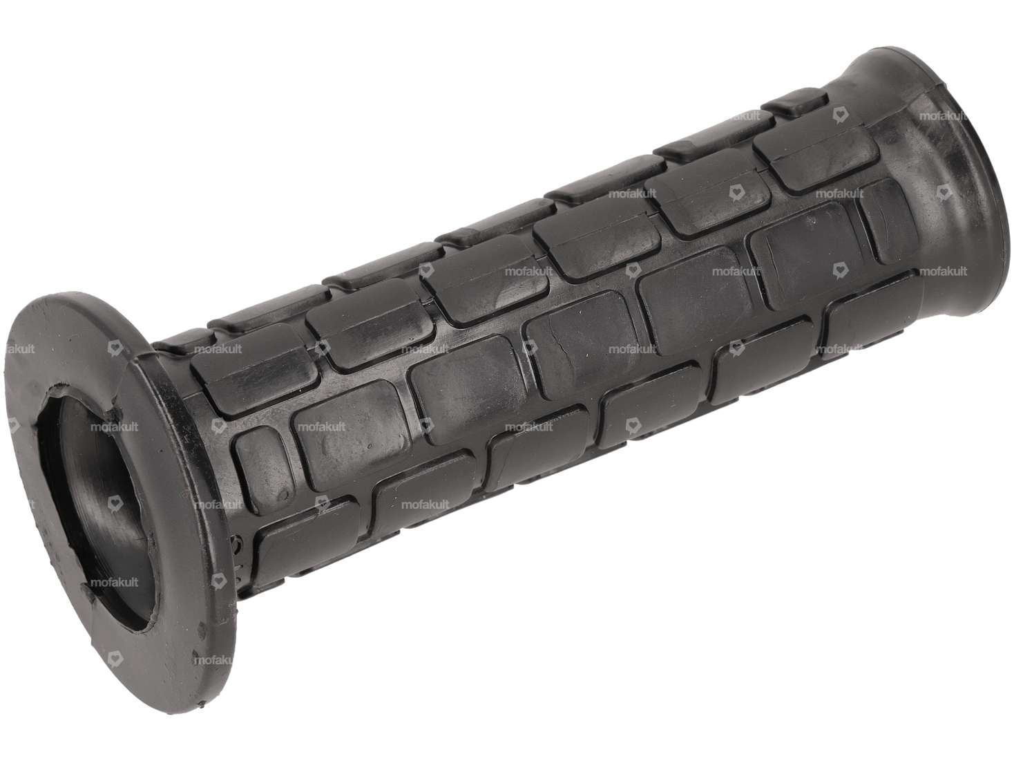 Griffbezug Blockmuster 24 mm schwarz glanz Carousel Image 1