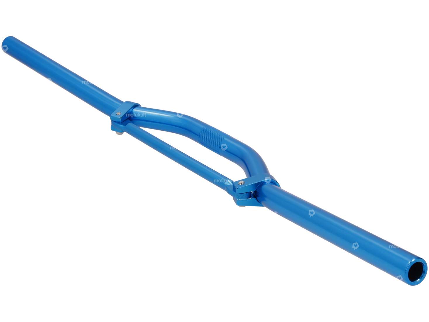 STR8 piastra forcella manubrio da corsa 7 cm / stretta alluminio blu Carousel Image 2