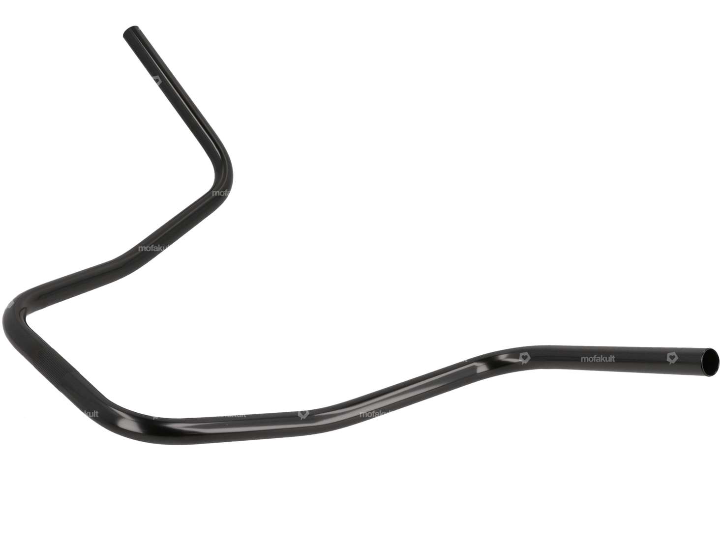 Lenker Gabelplatte 36 cm curved schwarz Carousel Image 2