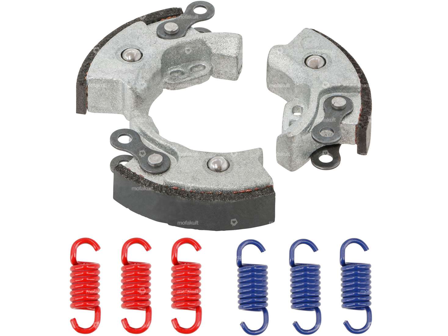 GPO clutch facings mono with reinforced springs | Piaggio Ciao, SI, Bravo, Boxer Carousel Image 1