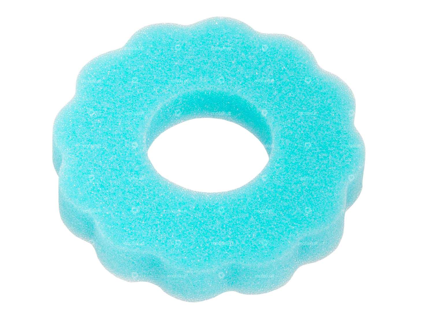 GPO tappo benzina decorativo in spugna ondulata blu Carousel Image 1