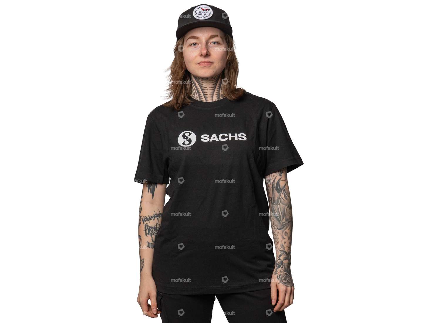 mk-Merch T-Shirt «SACHS» schwarz Carousel Image 1