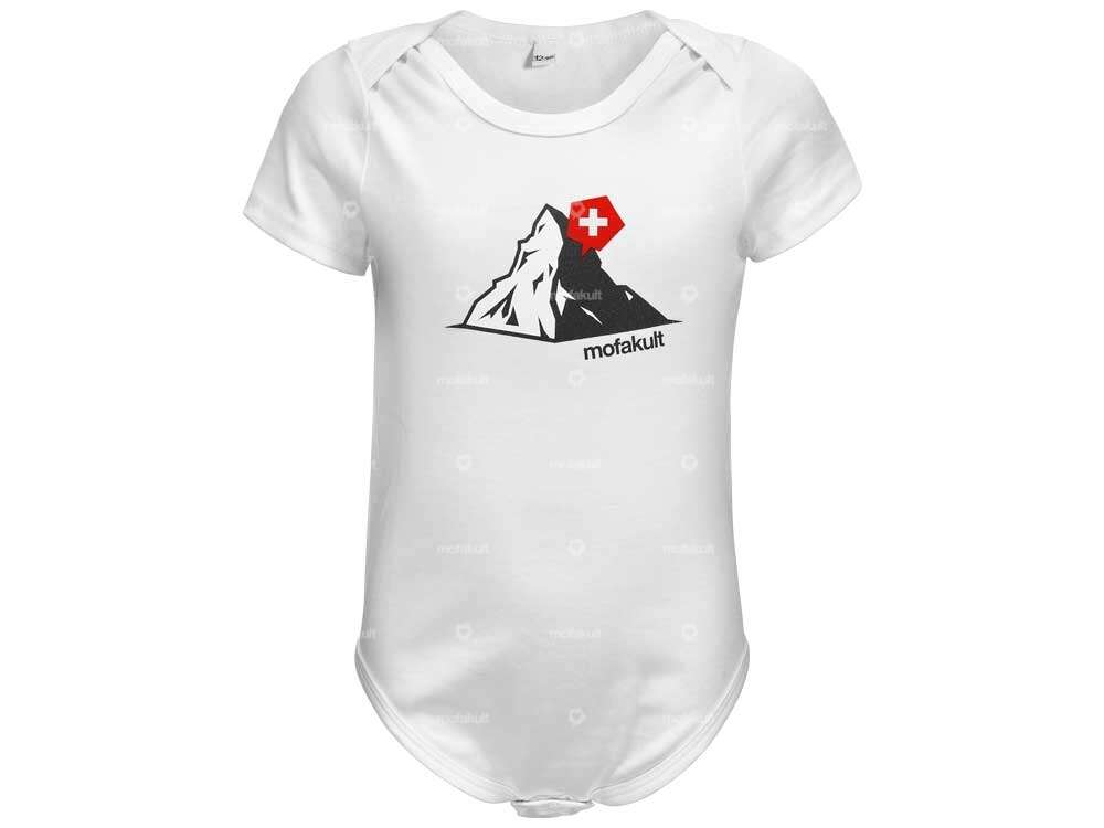 mk-Merch mofakult pagliaccetto Matterhorn White Babies (3 - 18 mesi) Carousel Image 1