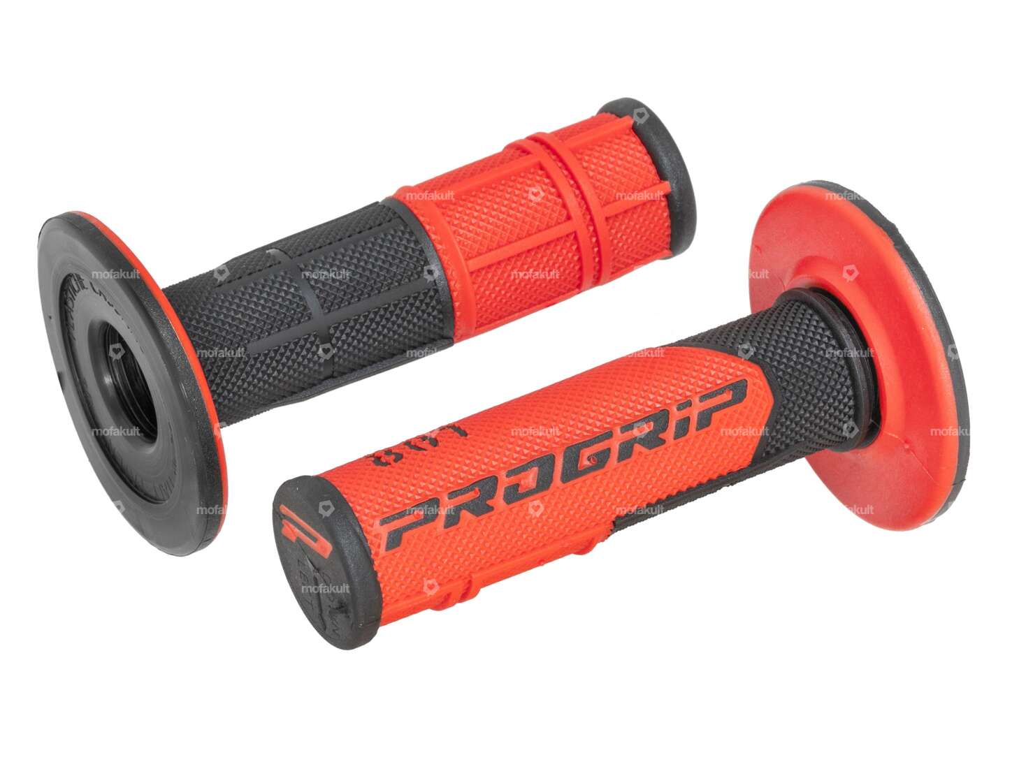Manopole ProGrip 801 rosso/nero (Off Road) Carousel Image 1