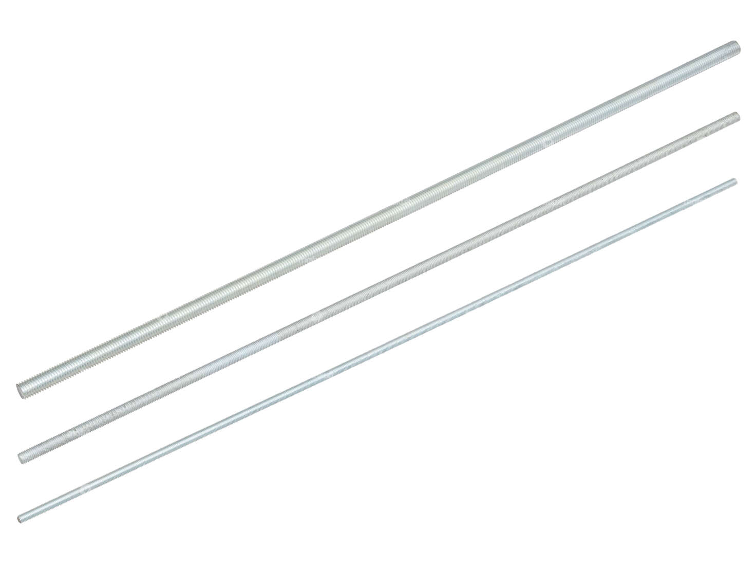 Threaded rod M4 - M10 galvanized 50 cm Carousel Image 1