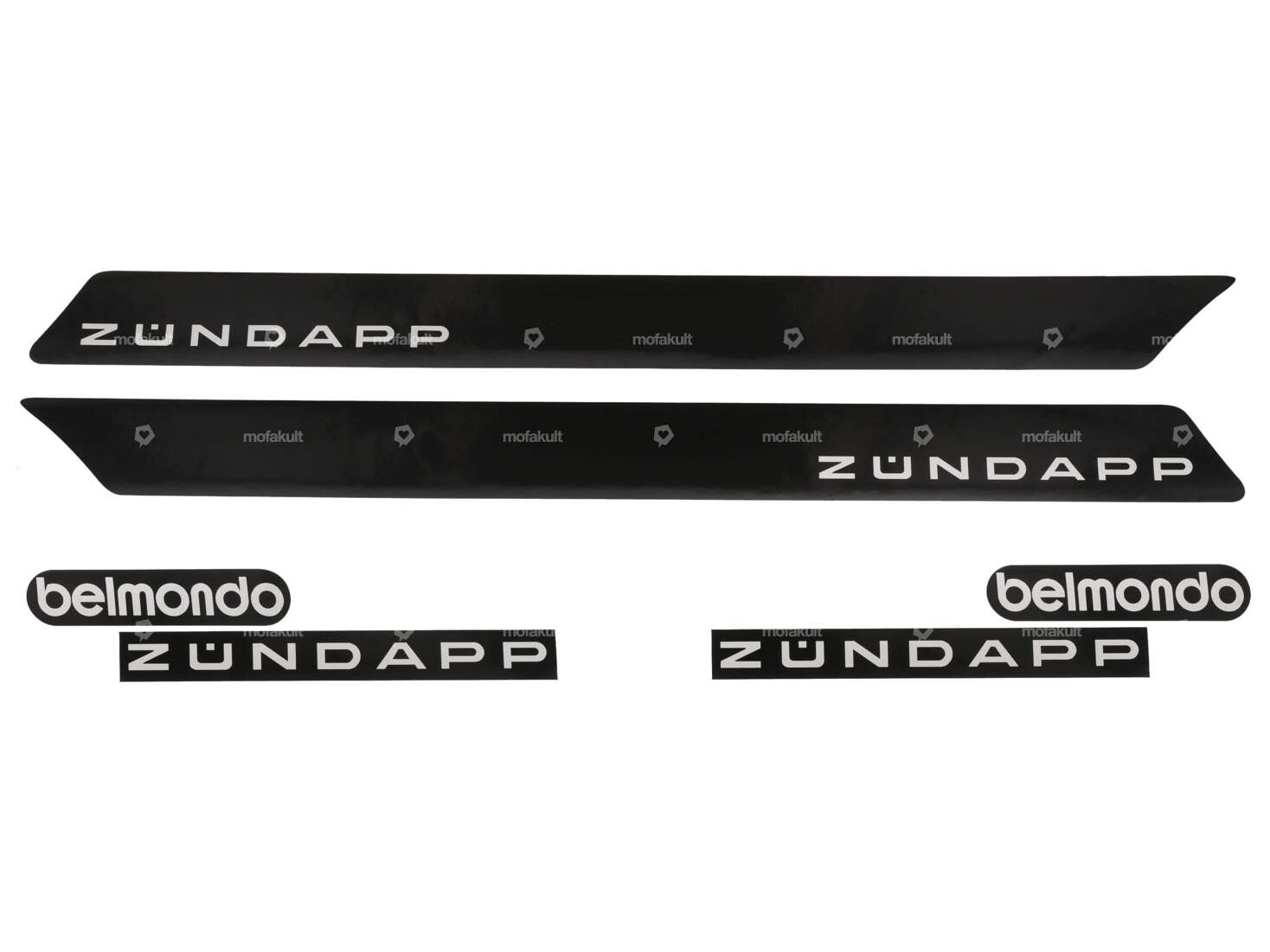 Set di adesivi serbatoio e protezioni laterali 1974 - 1975 | Zündapp Belmondo Carousel Image 1
