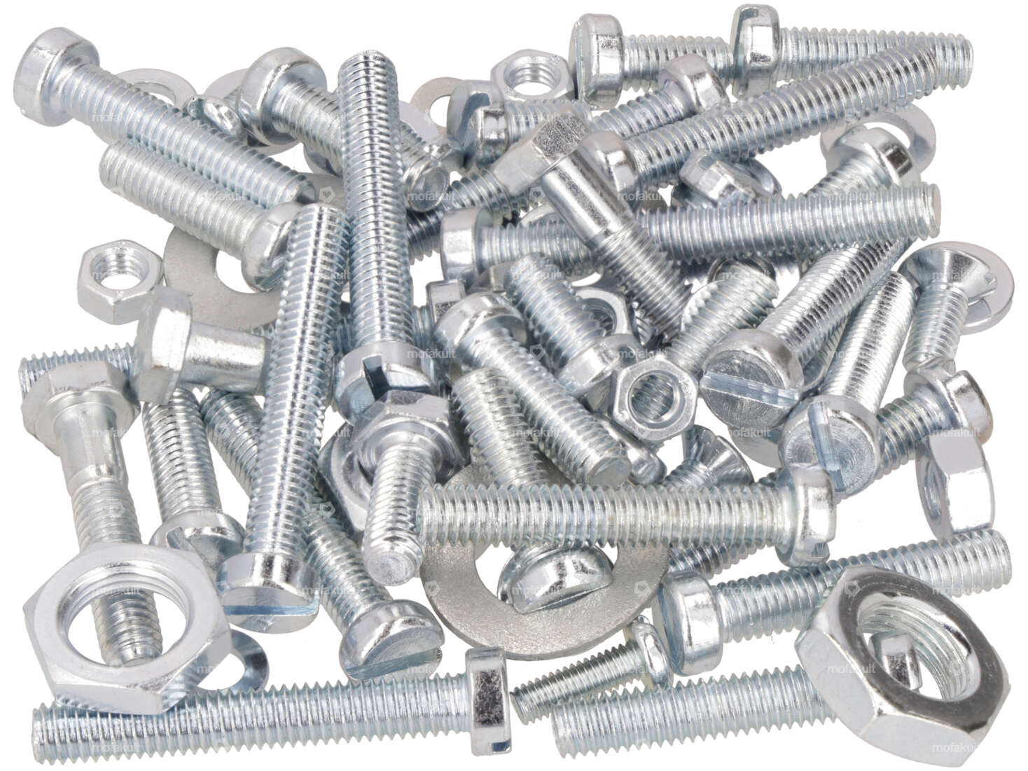 swiing® revival screw set engine galvanized | Sachs 50/2, 50/3, 50/4 Carousel Image 1