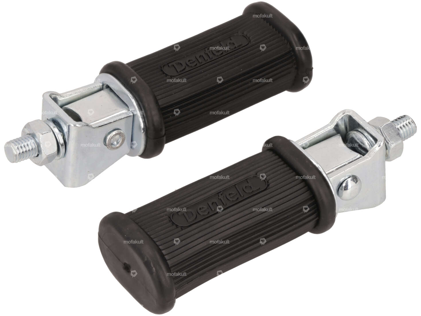 Pedane Denfeld angolari incernierate e avvitate M10 NOS Carousel Image 1