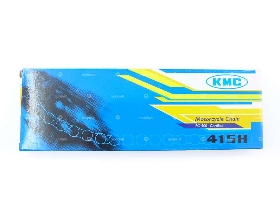 Chaîne d'entraînement KMC verte 415H (renforcée) 128L Carousel Image 2