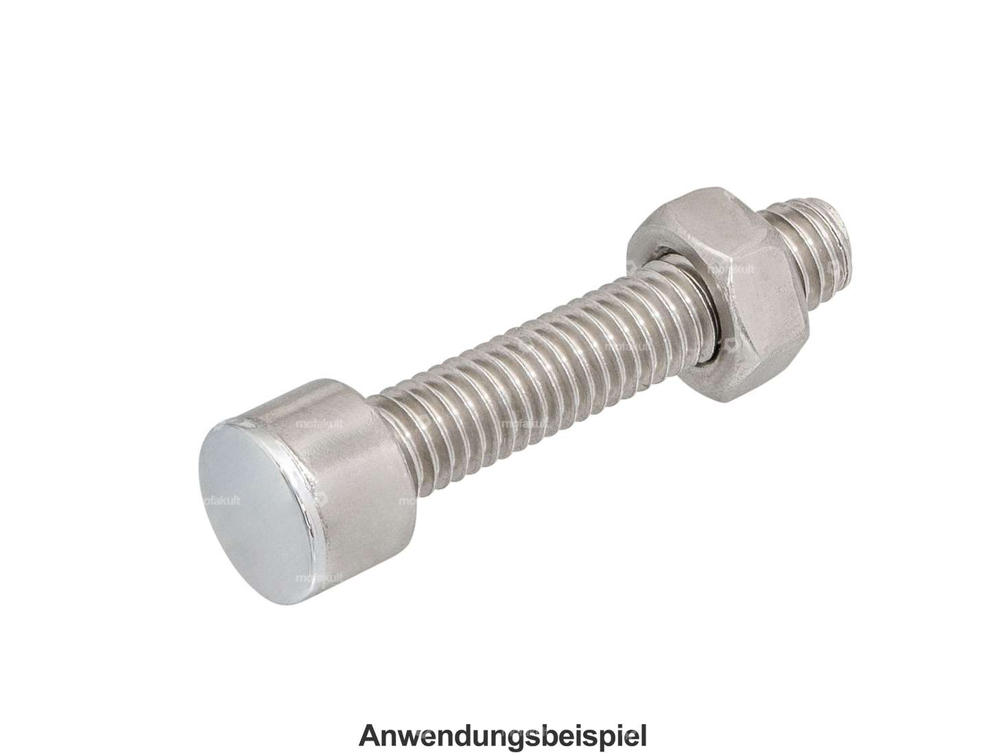 Coperchio per esagono incassato M8 cromo Carousel Image 4