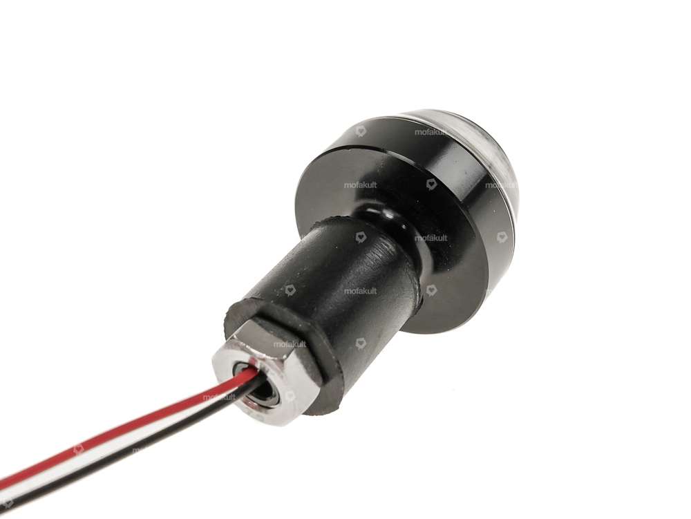 66HEROES Jeu de clignotants LED 12V DC noir (montage sur guidon) Carousel Image 3