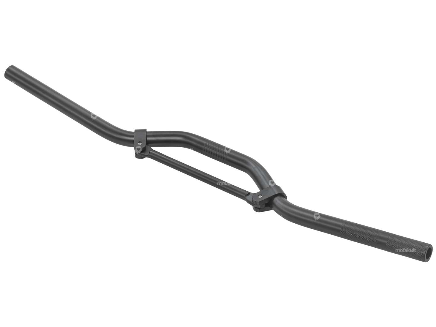 GPO Rennlenker Gabelplatte 7 cm Aluminium schwarz matt Carousel Image 2