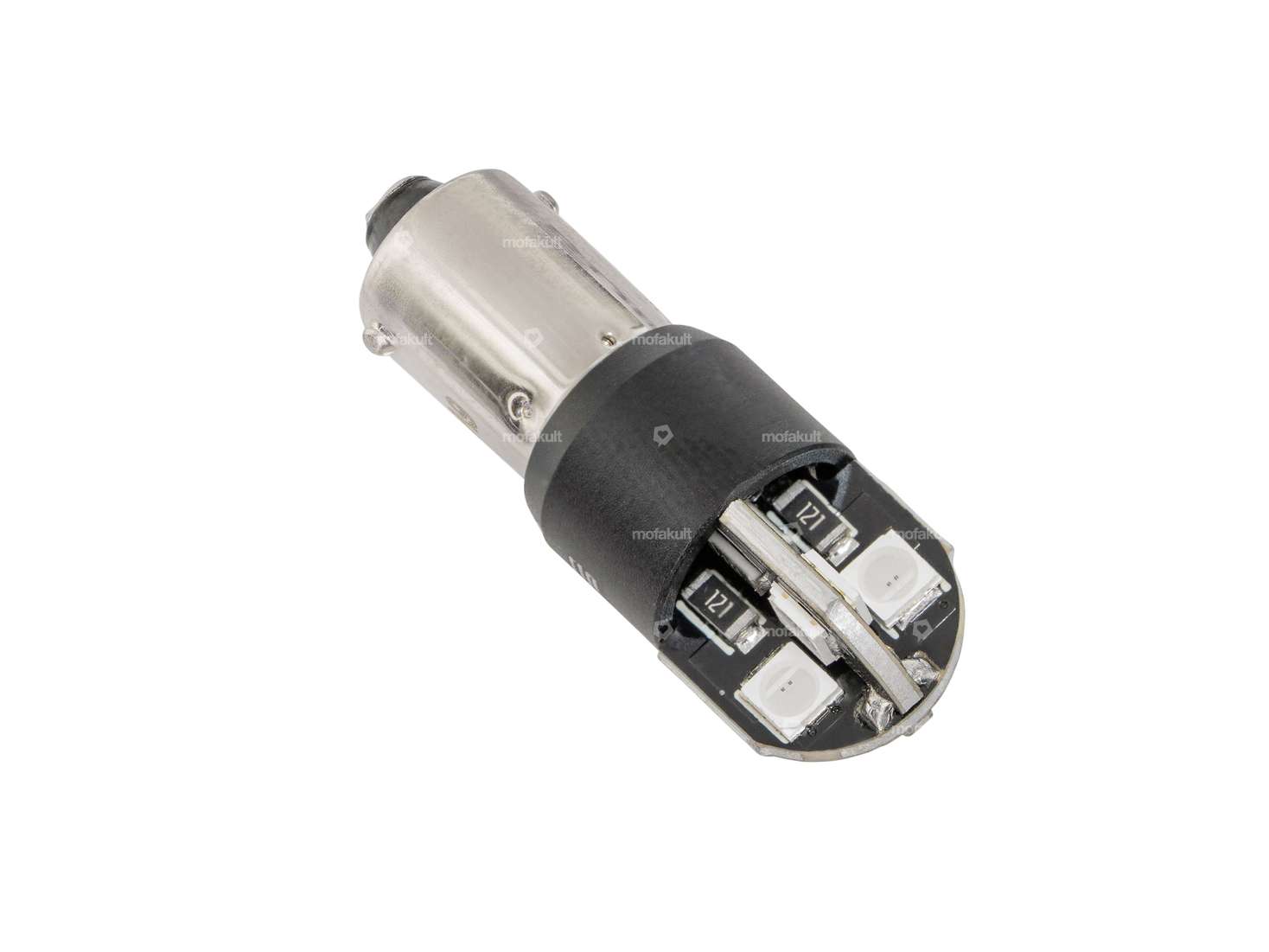 swiing® ingenious LED Birne rot Rücklicht 6V (BA9s) 1-phasig Carousel Image 2