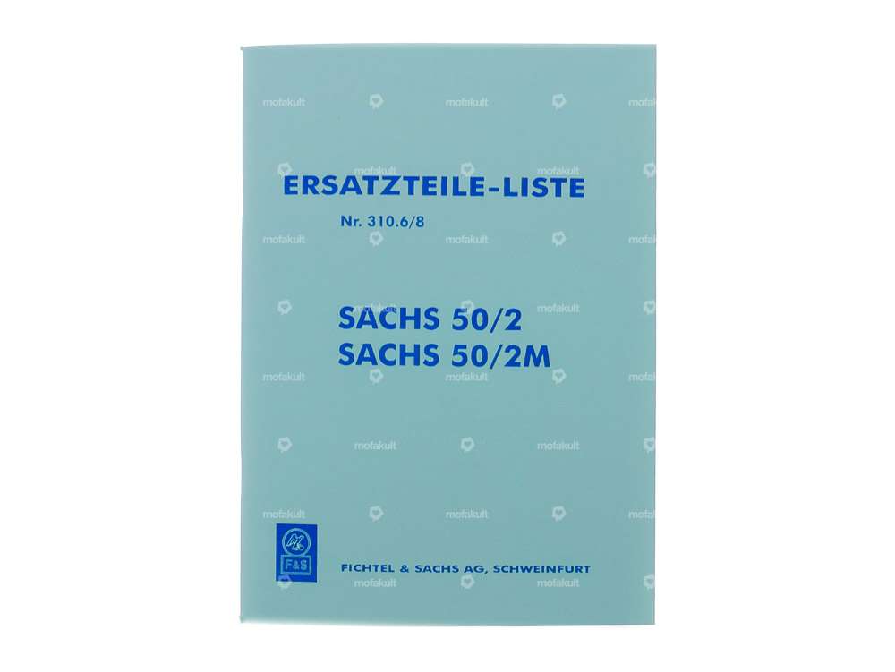 Liste des pièces détachées | Moteur Sachs 50/2, 50/2M Carousel Image 1