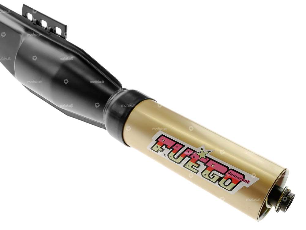 Jamarcol Fuego pot d'échappement noir | Puch Carousel Image 3