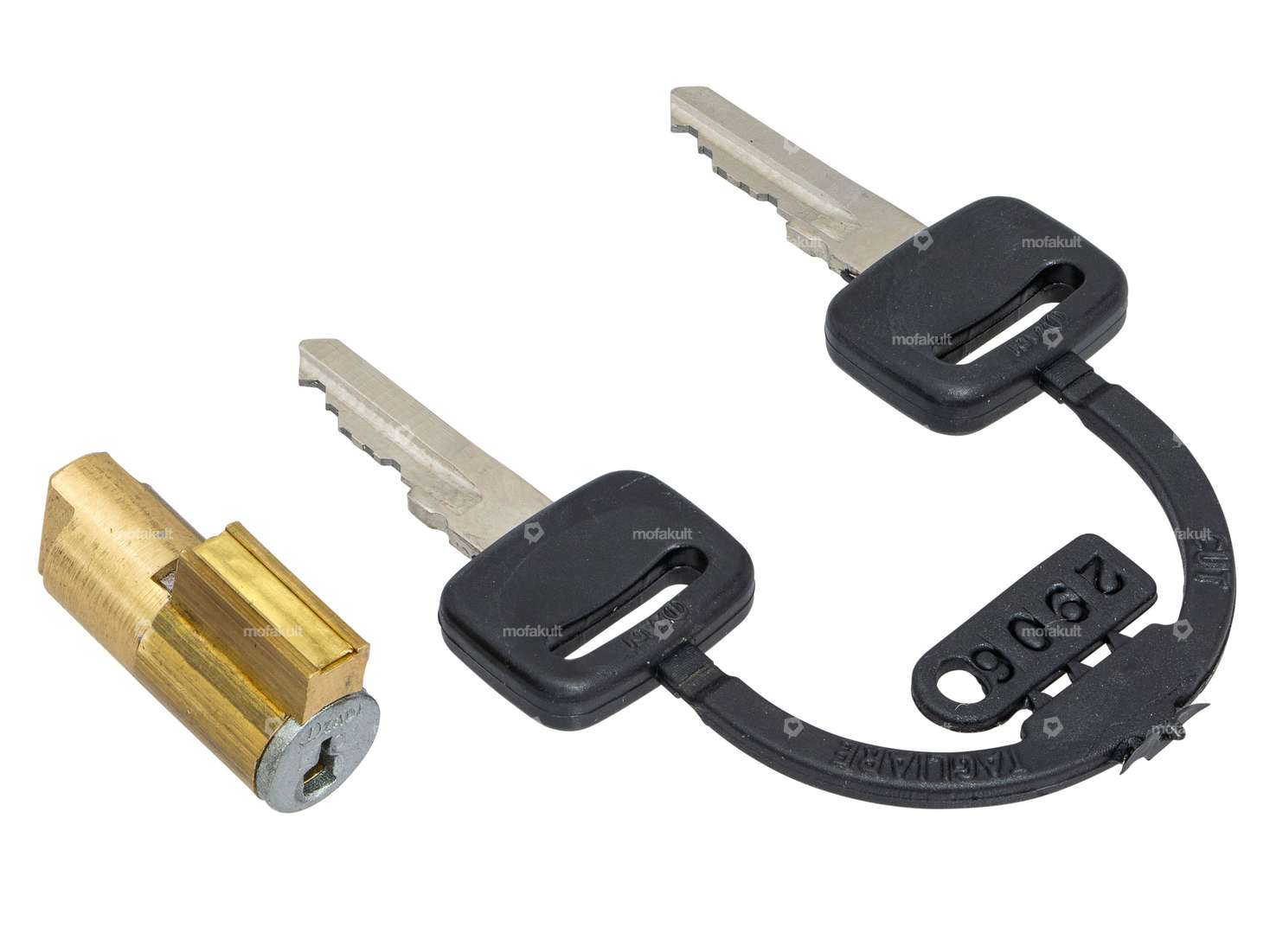 ZADI bloccasterzo 6 mm chiave plastica | Piaggio Ciao, SI, Bravo, Boxer Carousel Image 2