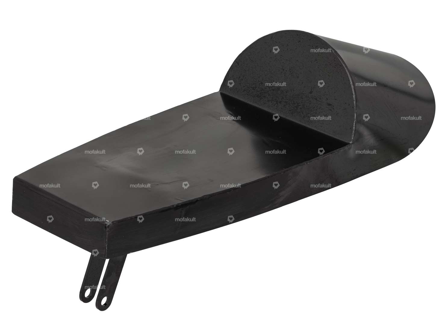 MLM Sattelschale Cafe Racer rund schwarz | Puch Maxi Carousel Image 1