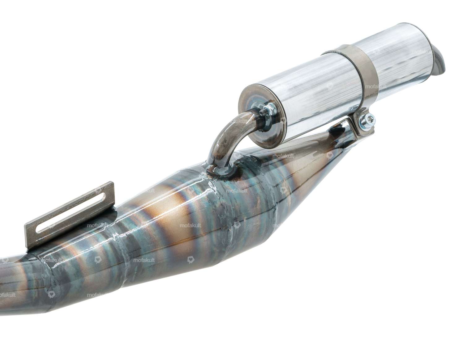 TECNO Échappement Estoril Radical blank | Puch Carousel Image 3