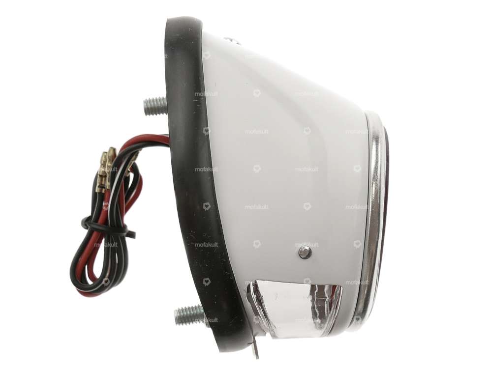 GPO Rücklicht Classic mit Unterlage weiss Carousel Image 2