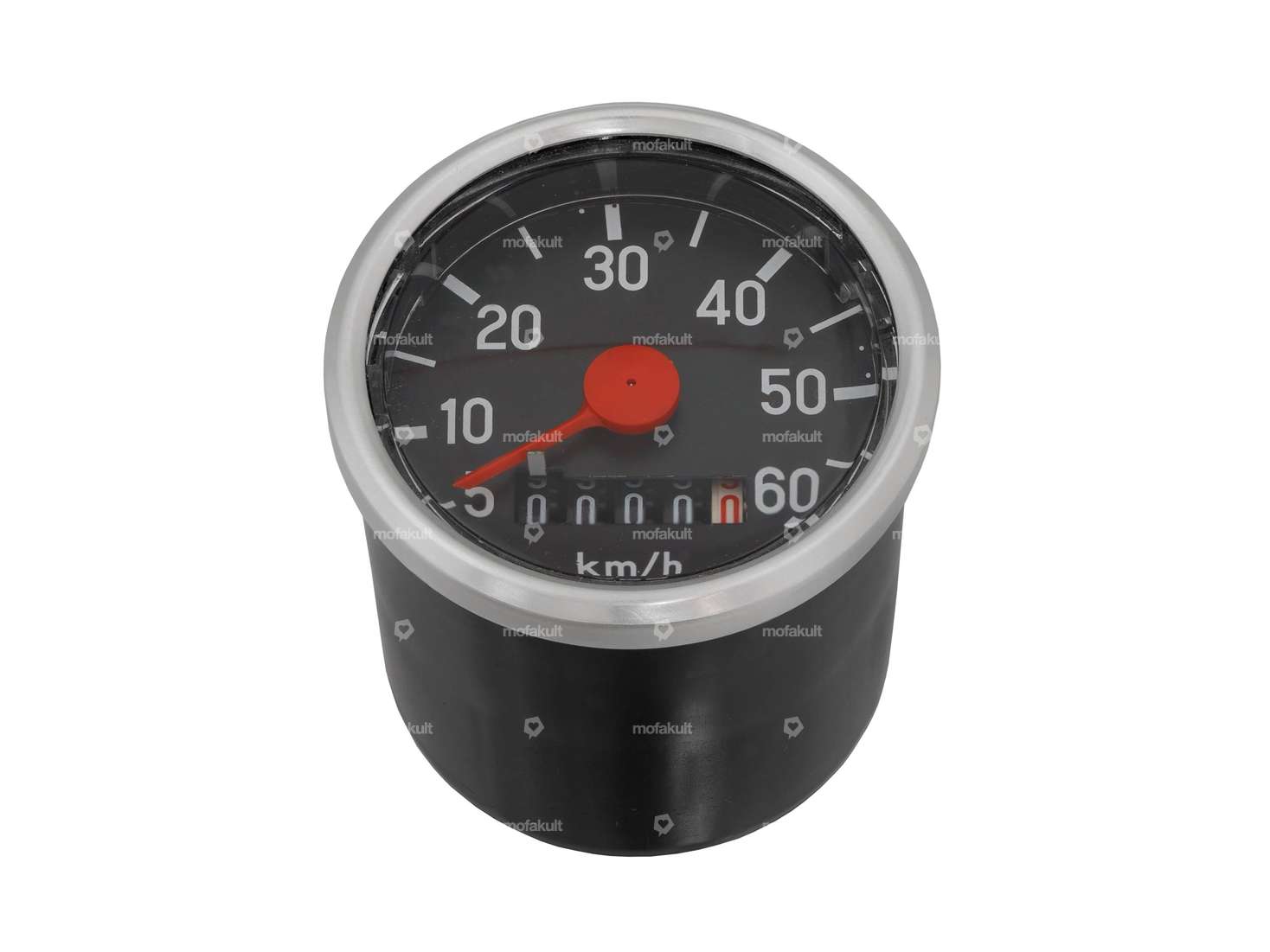 VDO Tacho 60 km/h Ø 48 mm (USA Meilen-Umbau) NOS Carousel Image 1