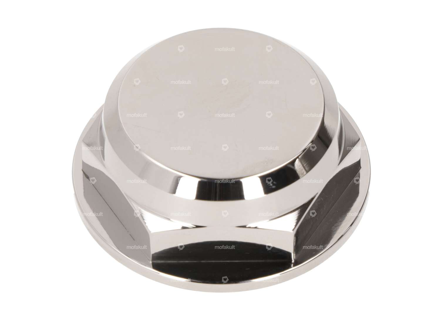 swiing® revival Gabelschaftmutter M26x1 geschlossen Gabelplatte Inox Carousel Image 1